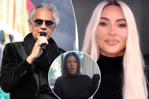 Andrea Bocelli weighs in on Kim, Kourtney Kardashian feud after signing at both their weddings