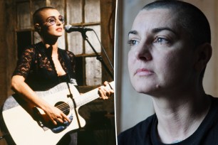 Sinéad O'Connor.