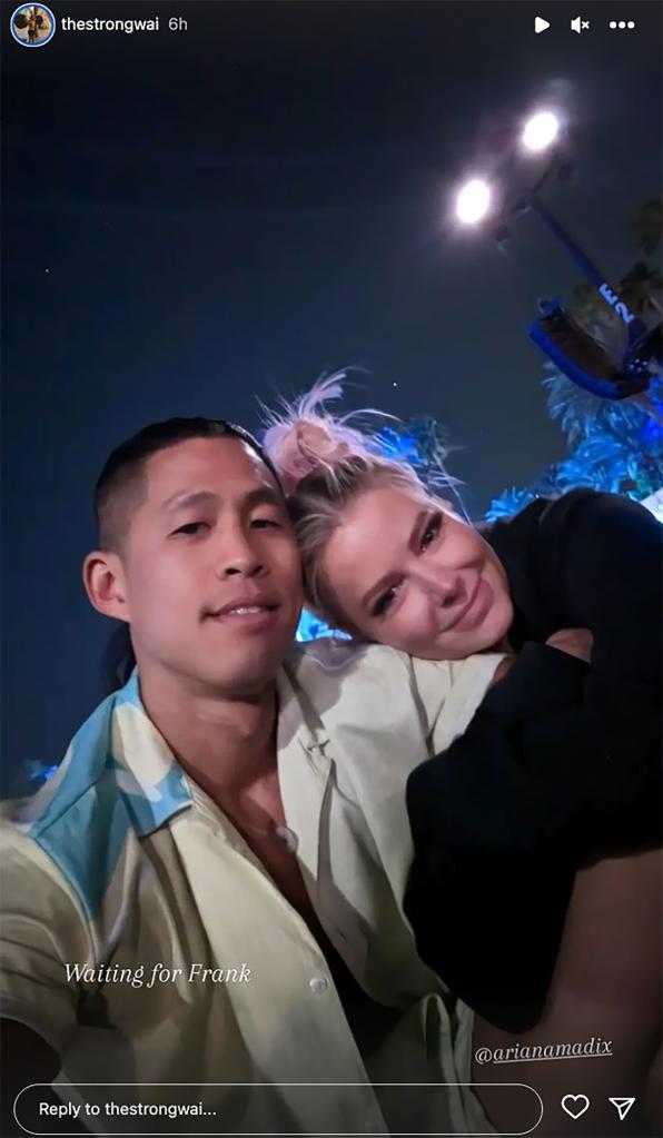 A selfie of Ariana Madix and Daniel Wai