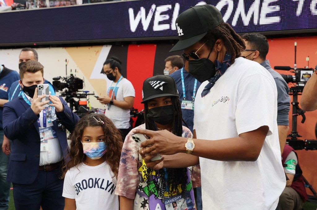 Rumi and Blue Ivy Carter, Jay-Z