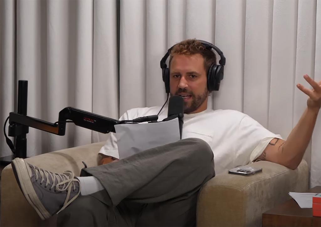 Nick Viall on the "Viall Files" podcast. 