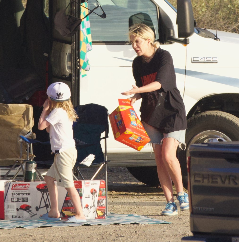 Tori Spelling RV