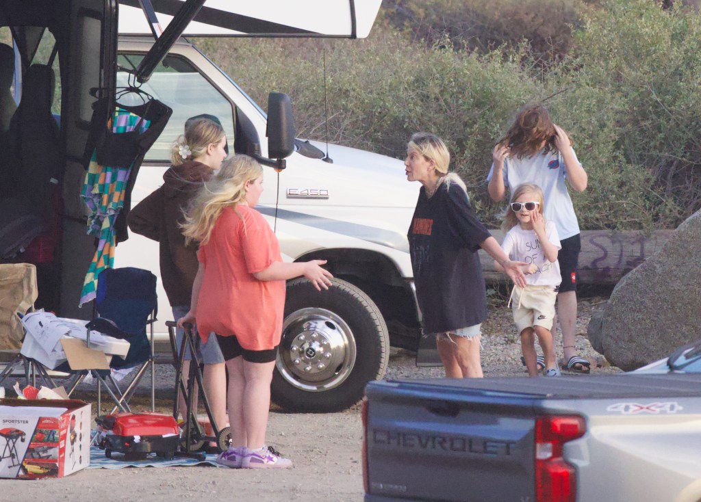 Tori Spelling RV