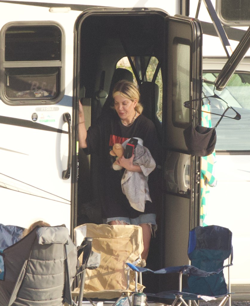 Tori Spelling RV