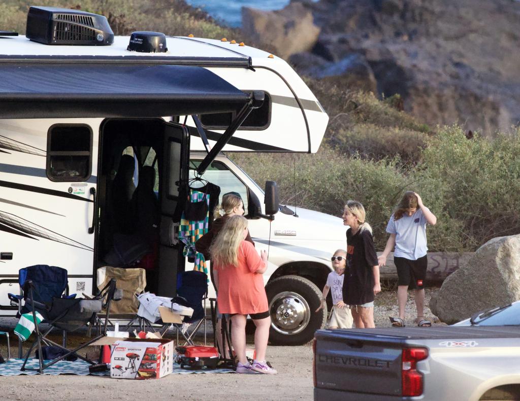 Tori Spelling RV