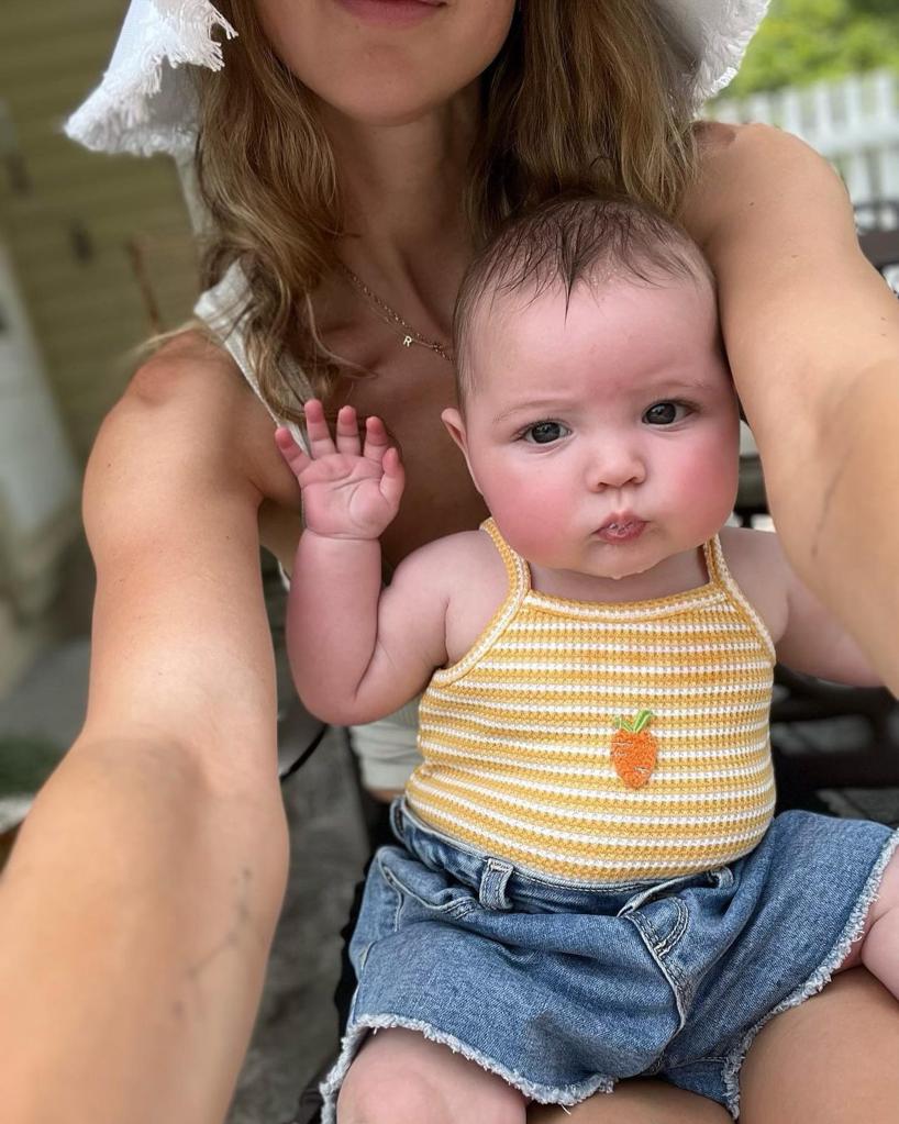 Kaitlynn Carter and daughter Rowan