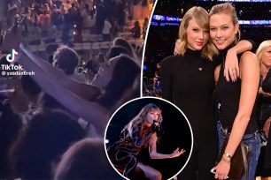 Fans in a frenzy over Karlie Kloss' appearance, dance moves at Taylor Swift's Eras Tour