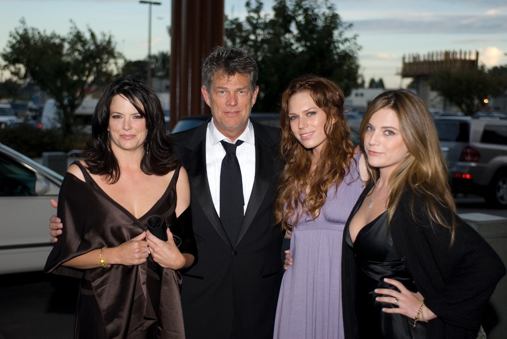 David Foster with daughters Allison, Erin and Jordan Foster