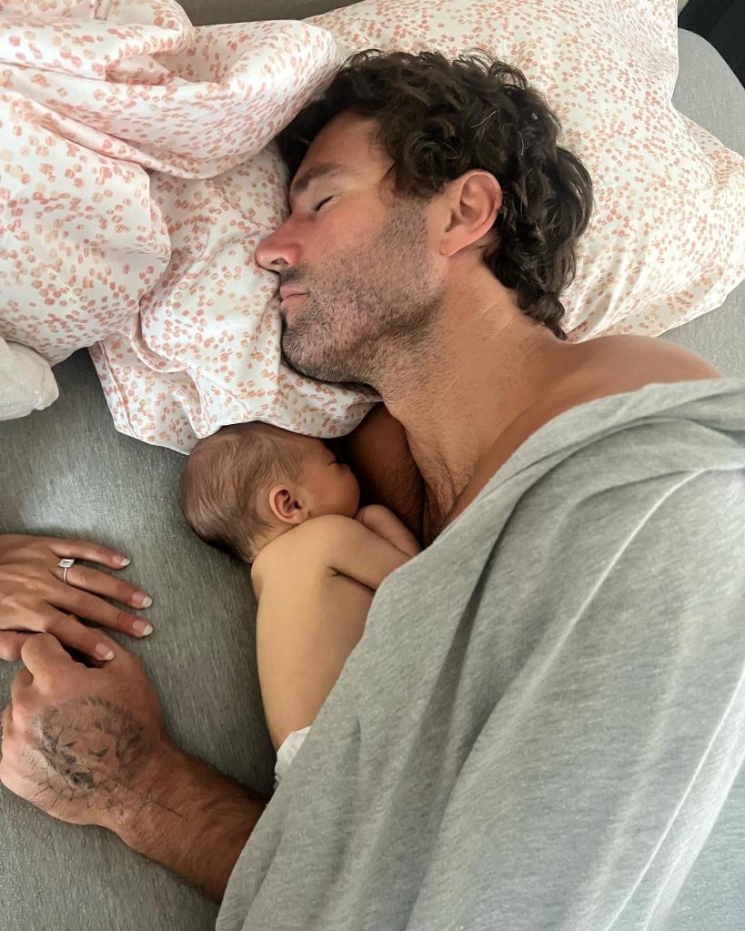 Brody Jenner with his daughter.