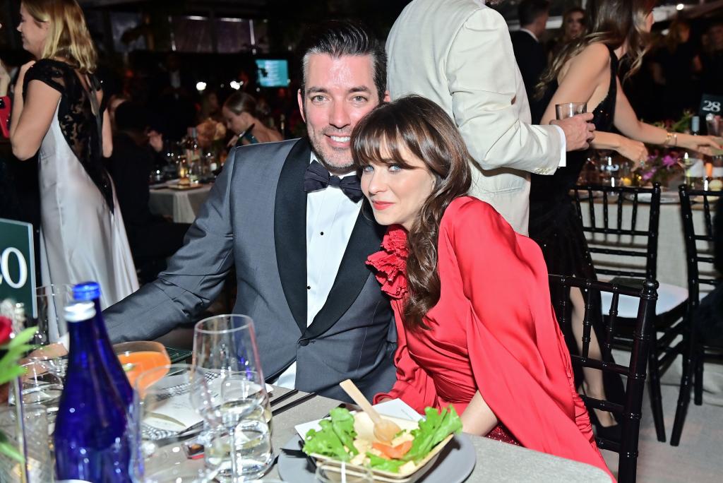 Zooey Deschanel and Jonathan Scott