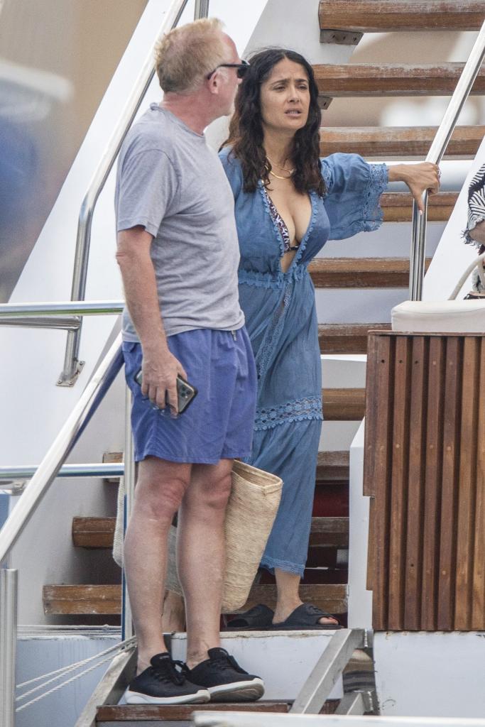 Salma Hayek and husband