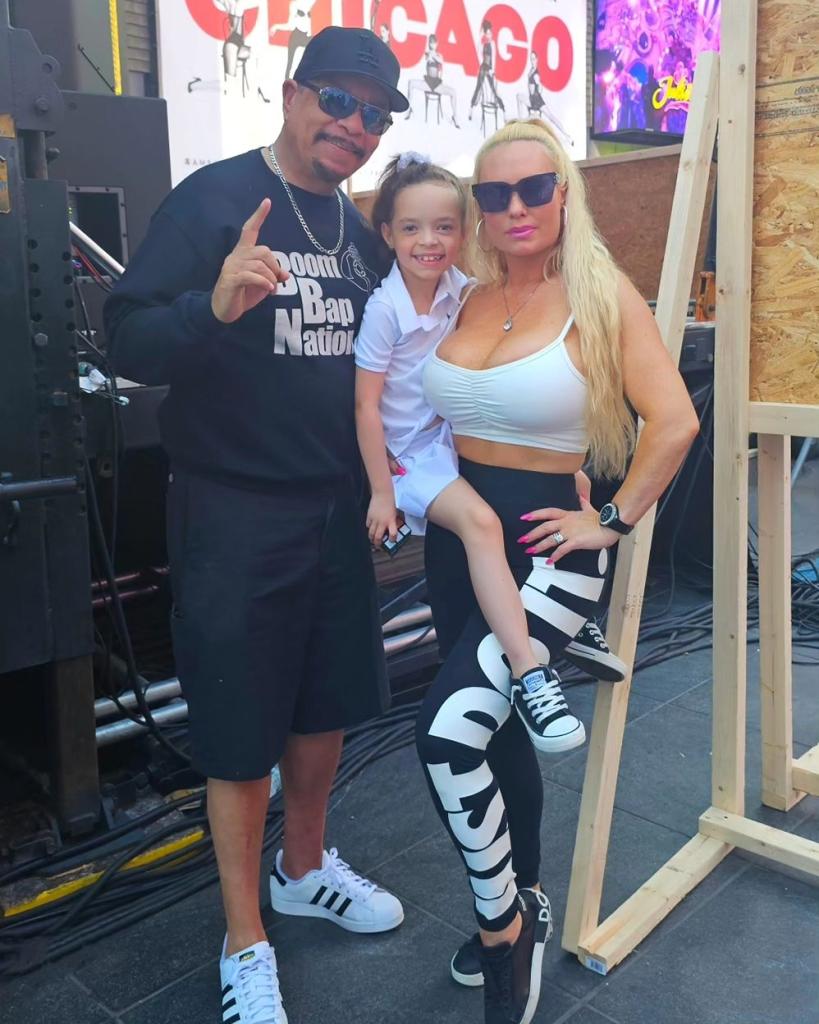 Coco Austin, Ice-T and Chanel.