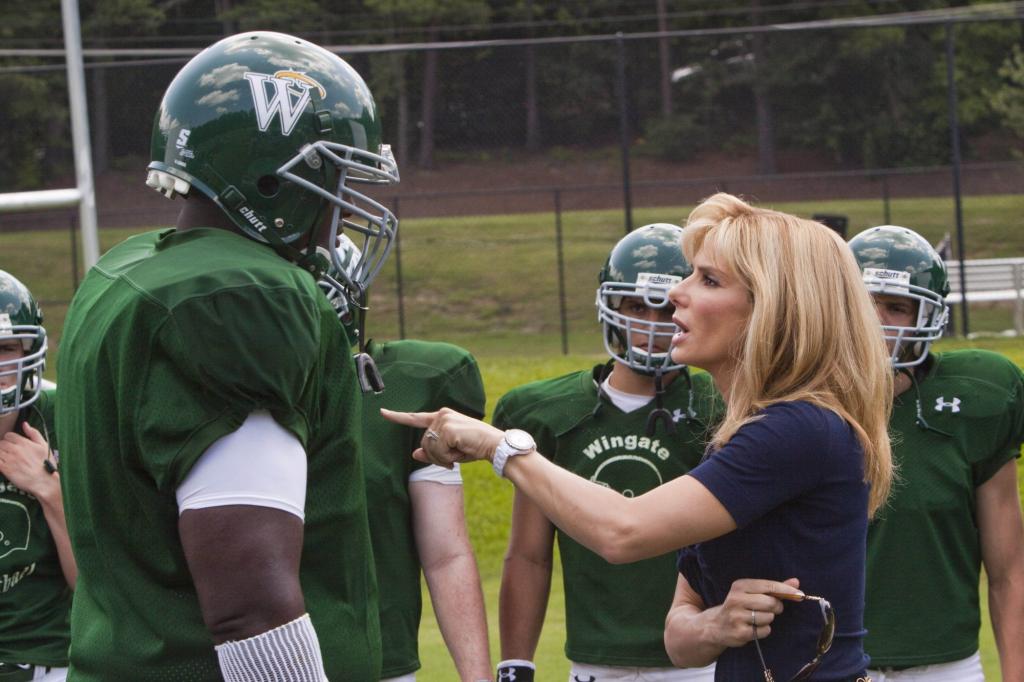 Bullock played Leigh Anne Tuohy in the 2009 film "The Blind Side," for which she won an Oscar.