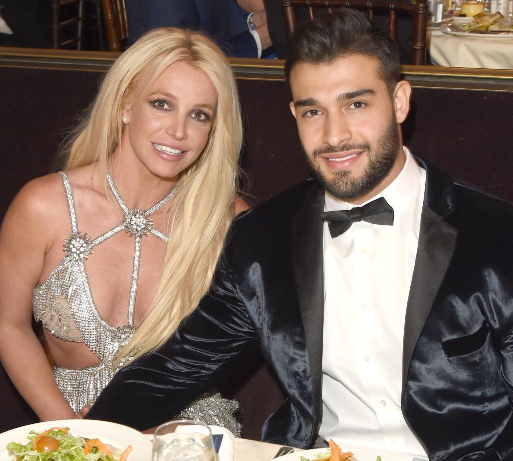 Britney Spears and Sam Asghari