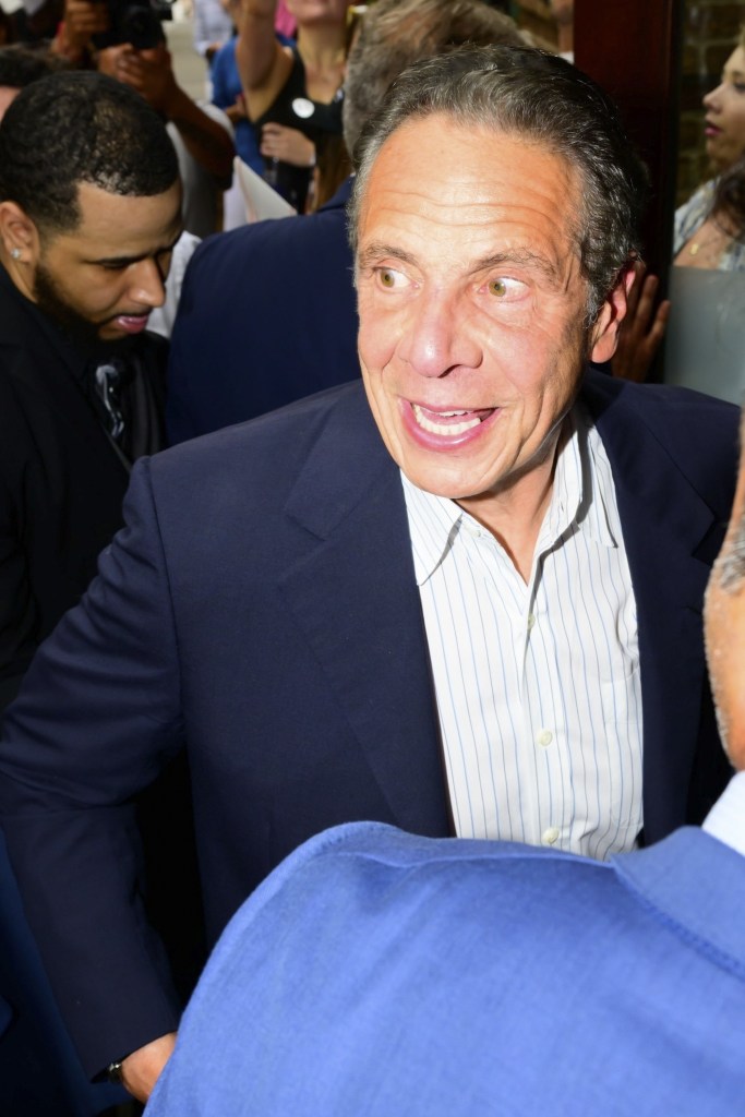 Former Governor Andrew Cuomo also showed up to the bash.