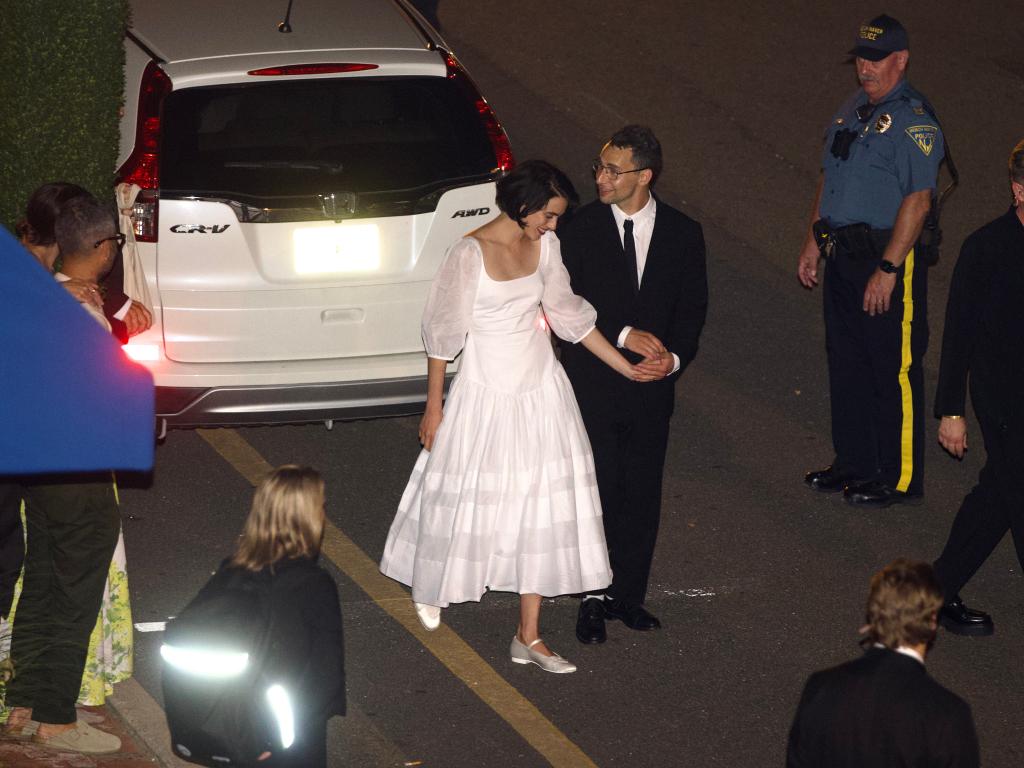 A photo from Jack Antonoff and Margaret Qualley’s wedding