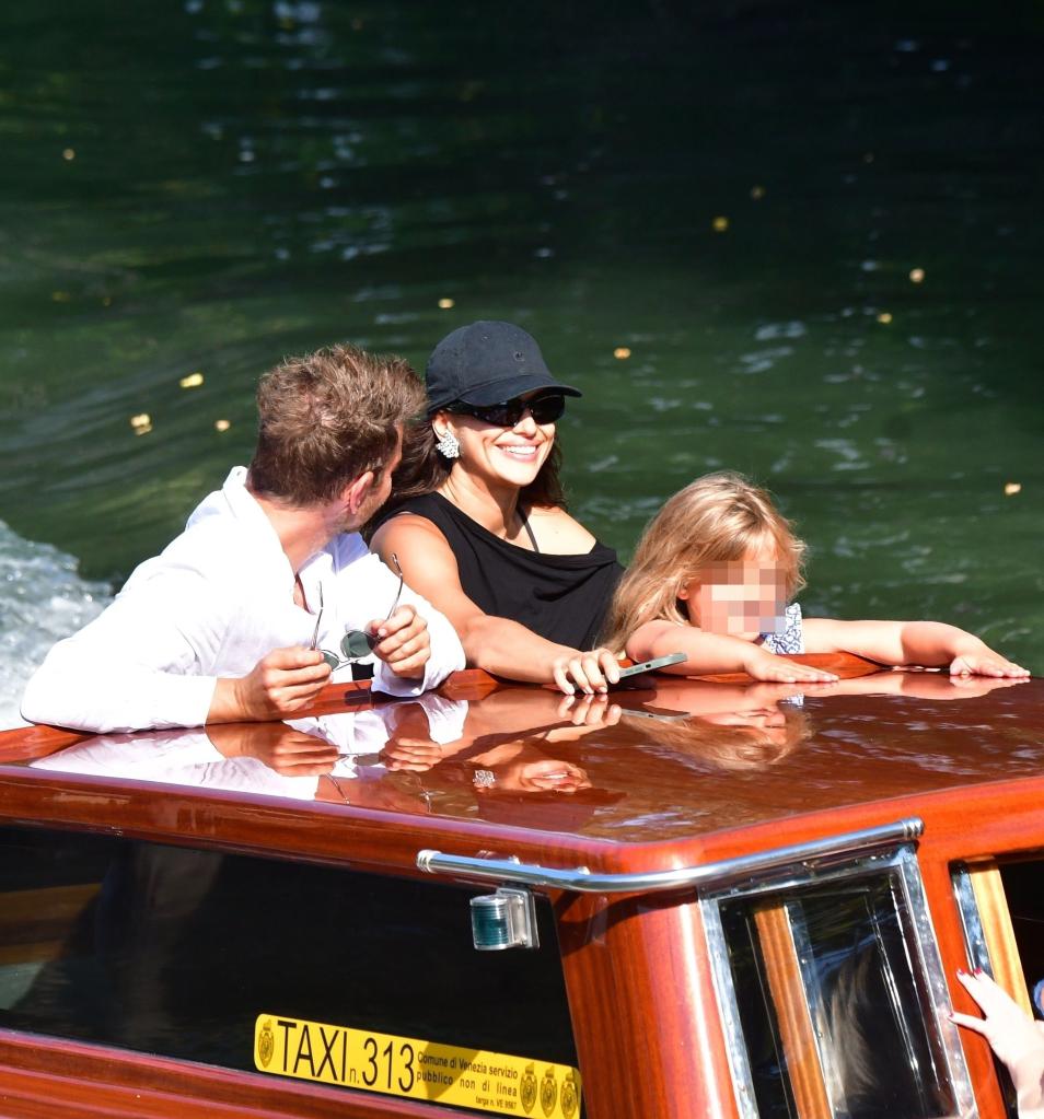 Bradley Cooper, Irina Shayk and daughter Lea de Seine