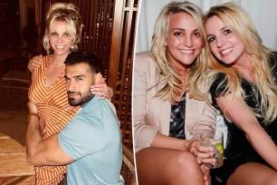 Britney Spears and Sam Asghari, split with Britney and Jamie Lynn Spears