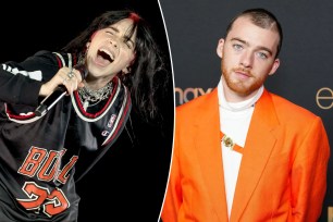 Billie Eilish paid tribute to late “Euphoria” star Angus Cloud during her set at Lollapalooza Thursday night.