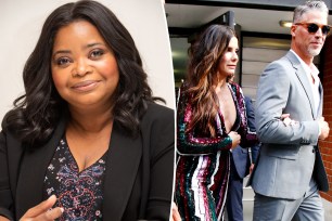 Octavia Spencer, split with Sandra Bullock and Bryan Randall