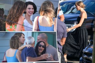Jack Antonoff and Margaret Qualley kick off their wedding weekend festivities with a star studded reported rehearsal dinner