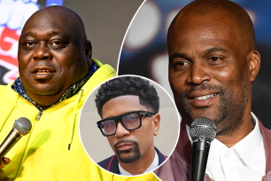 Faizon Love, Chris Spencer and Jalen Rose