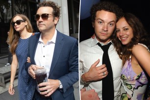 A split of Danny Masterson and his wife Bijou Phillips.
