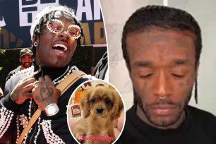 Rapper Lil Uzi Vert mistaken for puppy thief as cops fall for real suspect's profile picture