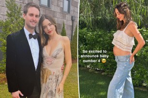 Evan Spiegel and Miranda Kerr