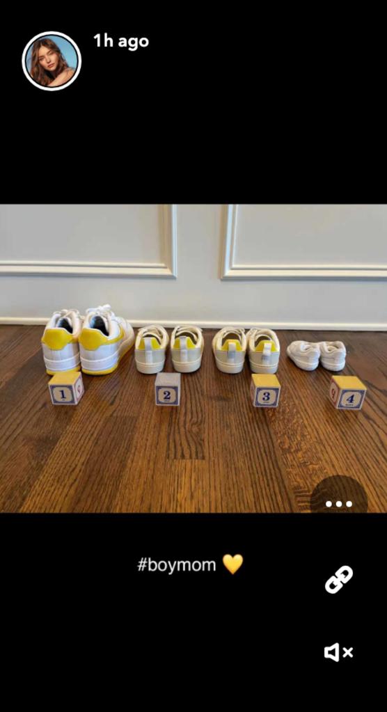 Miranda Kerr's sons' shoes