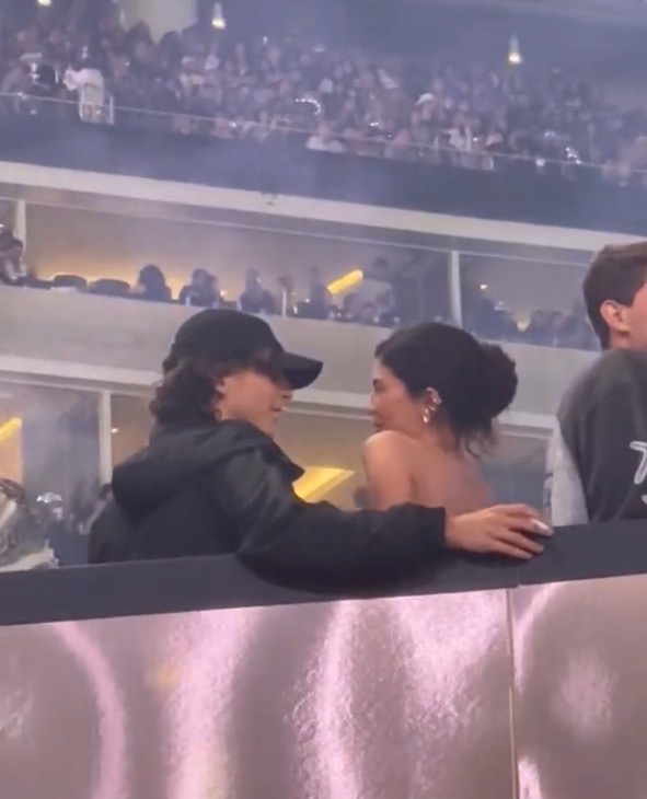 Kylie Jenner and Timothée Chalamet couldn't help but get up close and personal at Beyoncé's “Renaissance” tour as they took their rumored romance public.