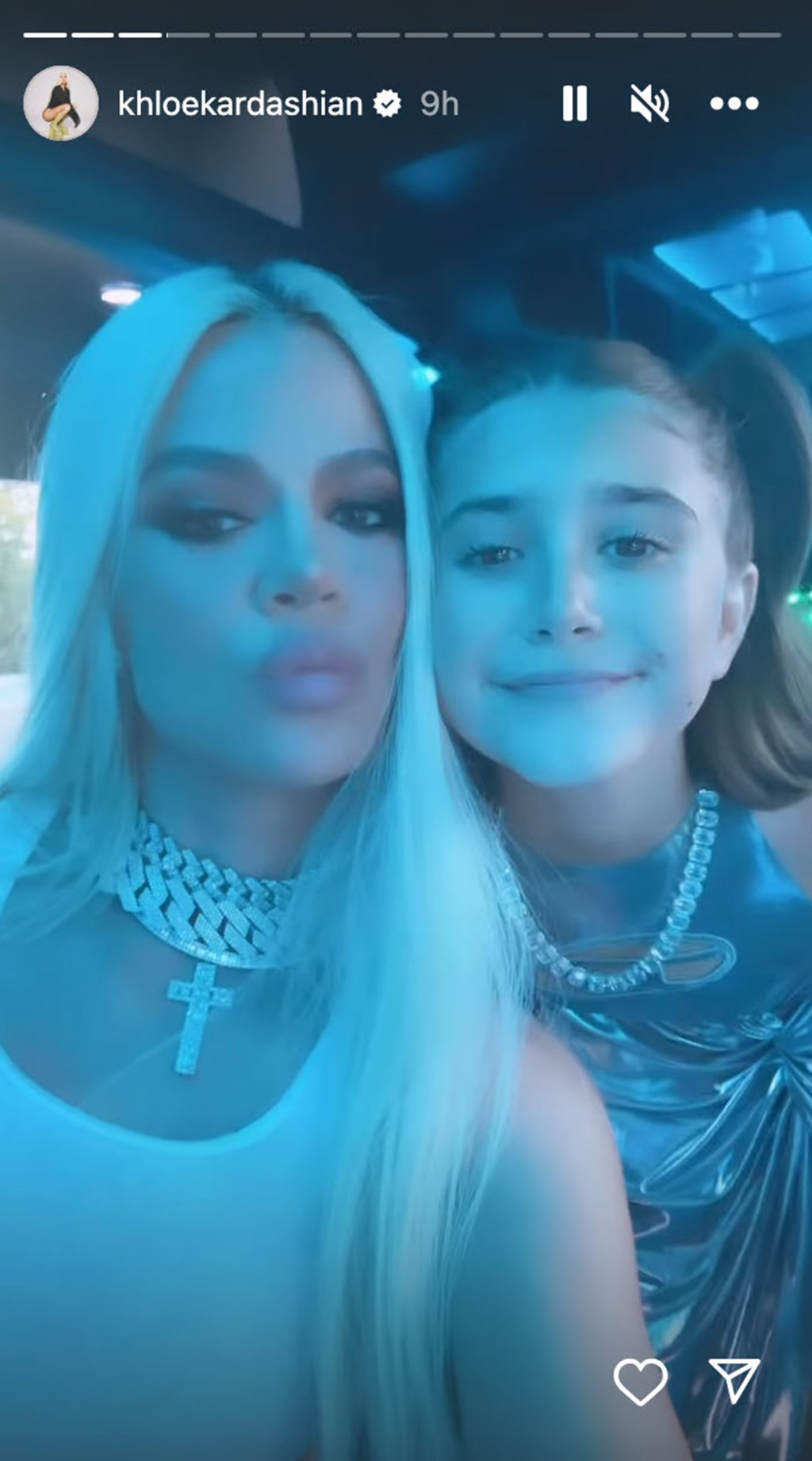 Khloé Kardashian and Penelope Disick