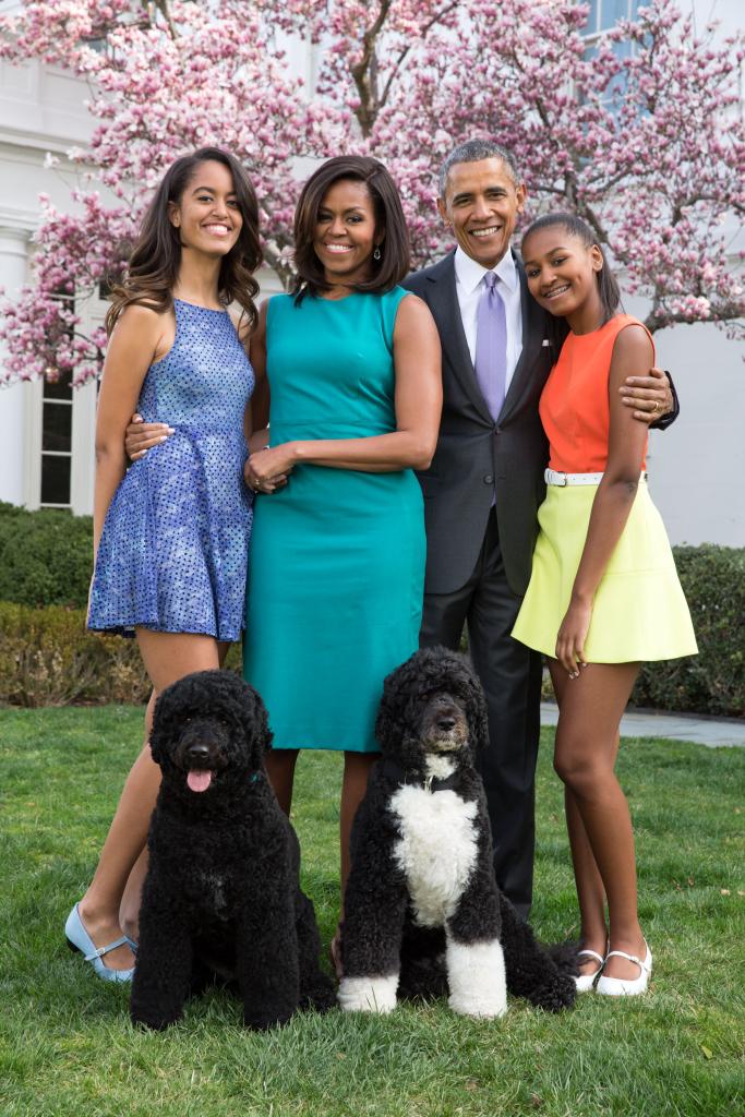 The Obama family