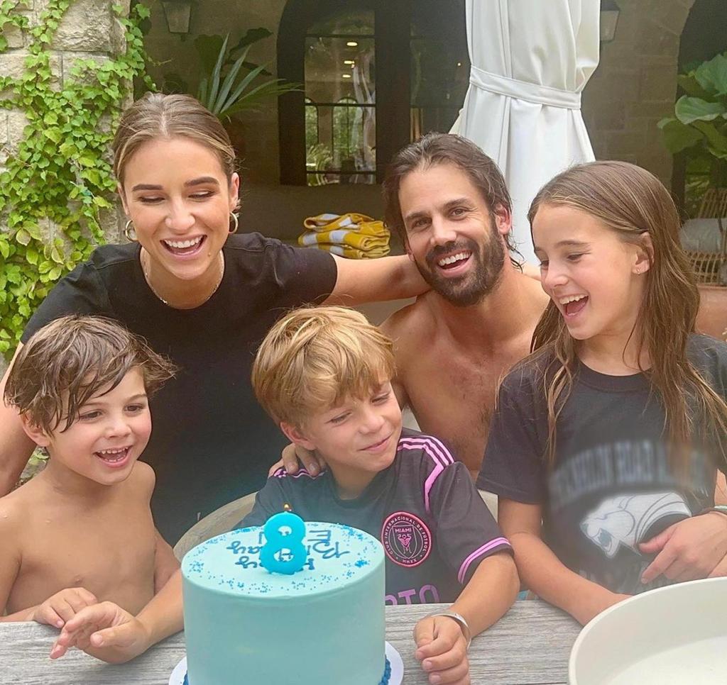 Jessie James Decker, Eric Decker and their kids