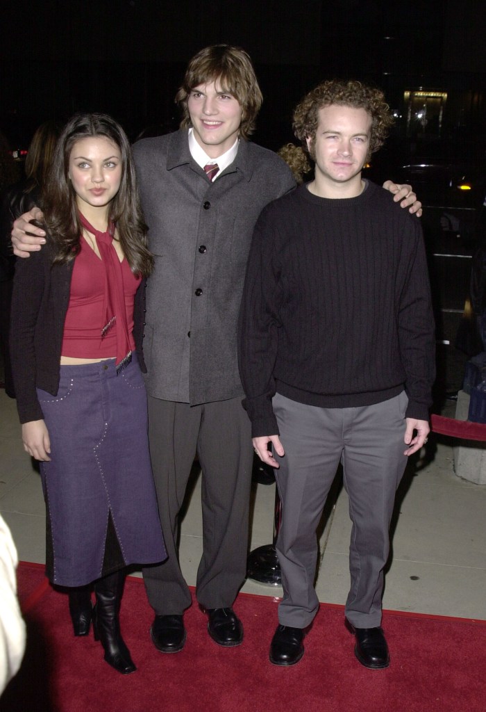 mila kunis, ashton kutcher and danny masterson