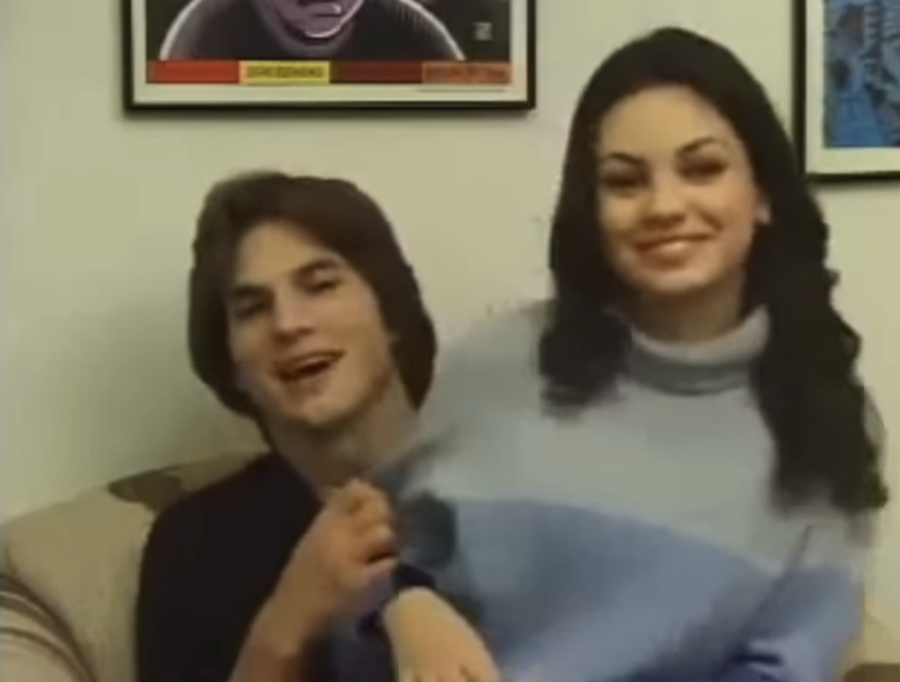 Ashton Kutcher and Mila Kunis