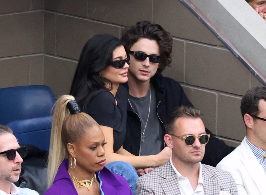 Kylie Jenner and Timothée Chalamet. 