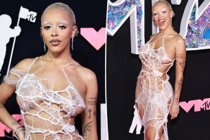 doja cat web dress