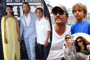 Matthew McConaughey warned teenage son of 'downfalls, traps' of social media