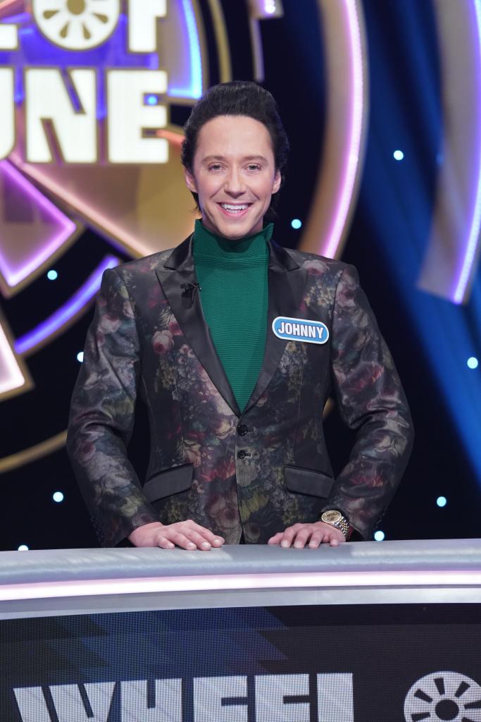 Johnny Weir on "Celebrity Wheel of Fortune"