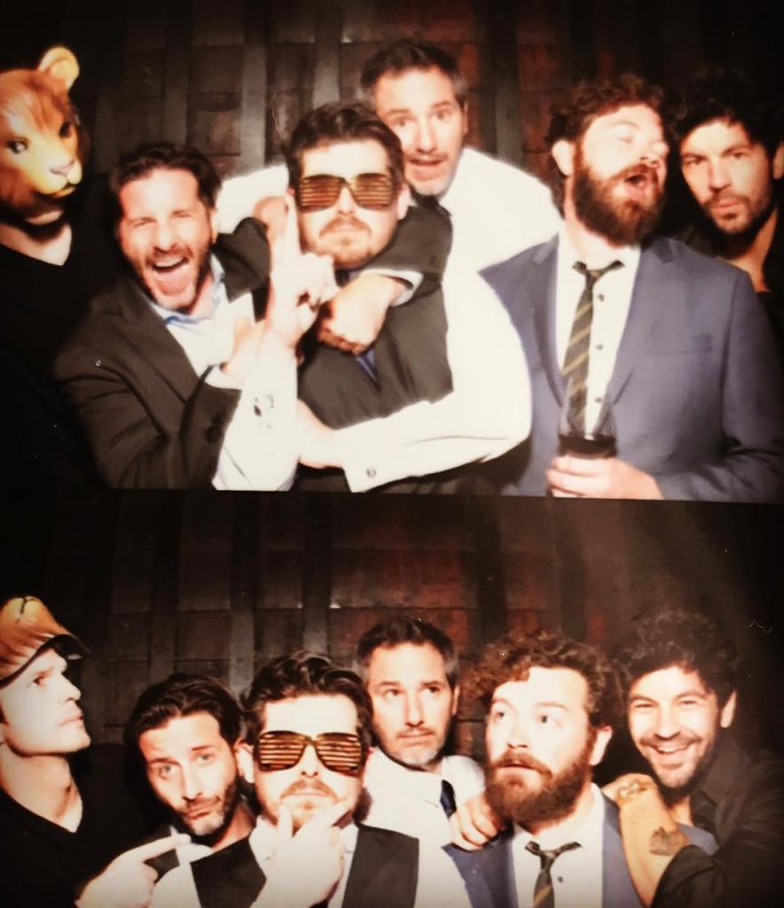 Danny Masterson, Ashton Kutcher and others at wedding