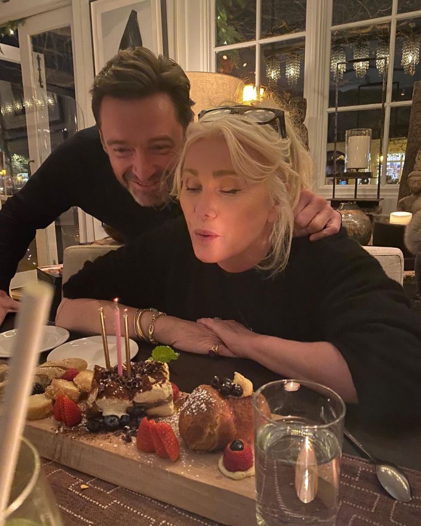 Hugh Jackman and Deborra-Lee Furness.