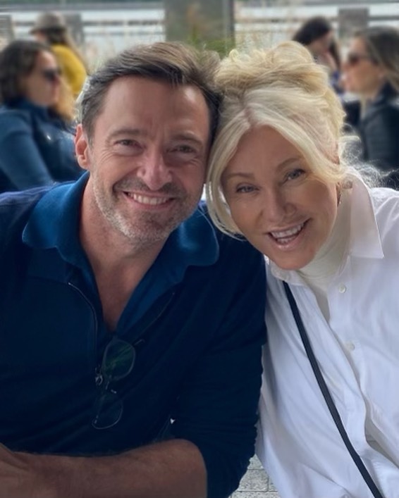 Hugh Jackman and Deborra-Lee Furness.