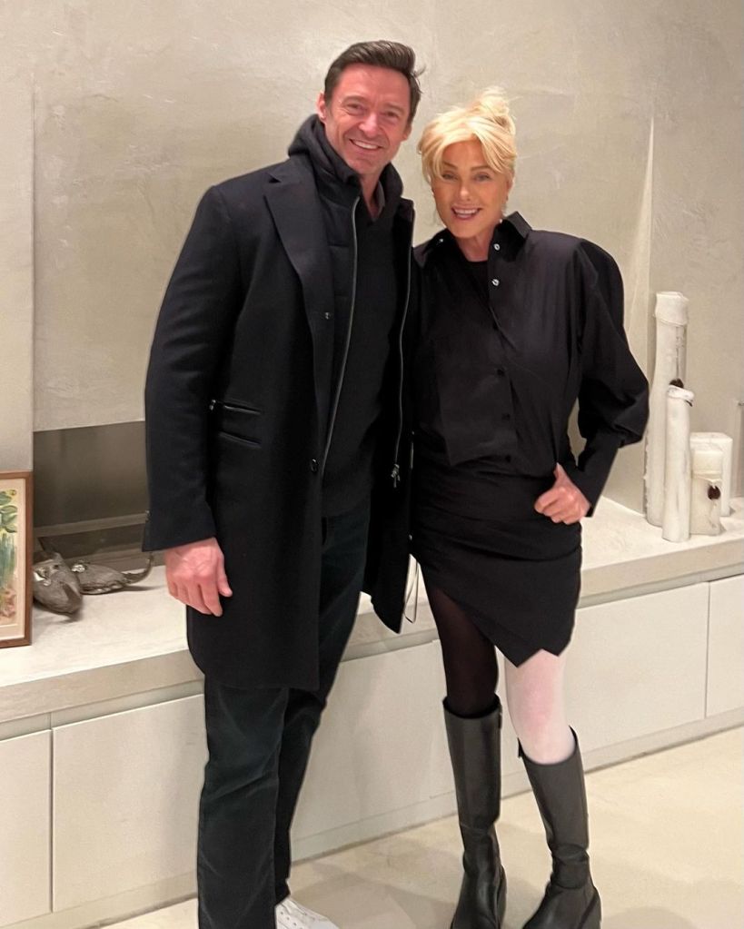 Hugh Jackman and Deborra-Lee Furness.