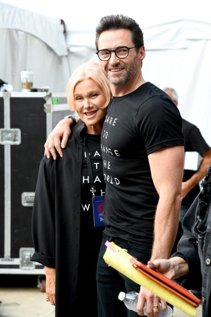 Hugh Jackman and Deborra-Lee Furness.