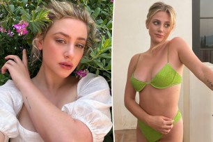 Lili Reinhart split image.