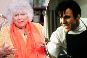 Steve Martin split image with Miriam Margolyes.