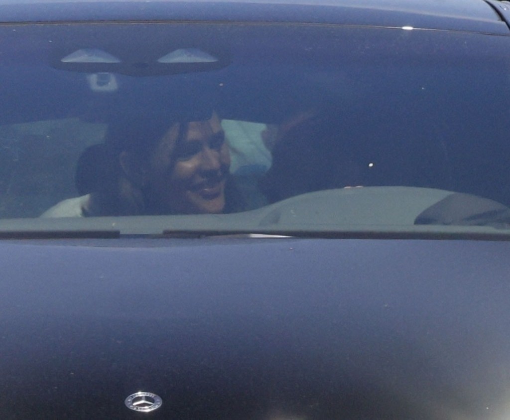 jennifer garner and ben affleck in a car