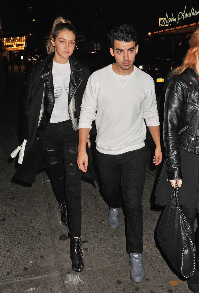 Gigi Hadid and Joe Jonas. 