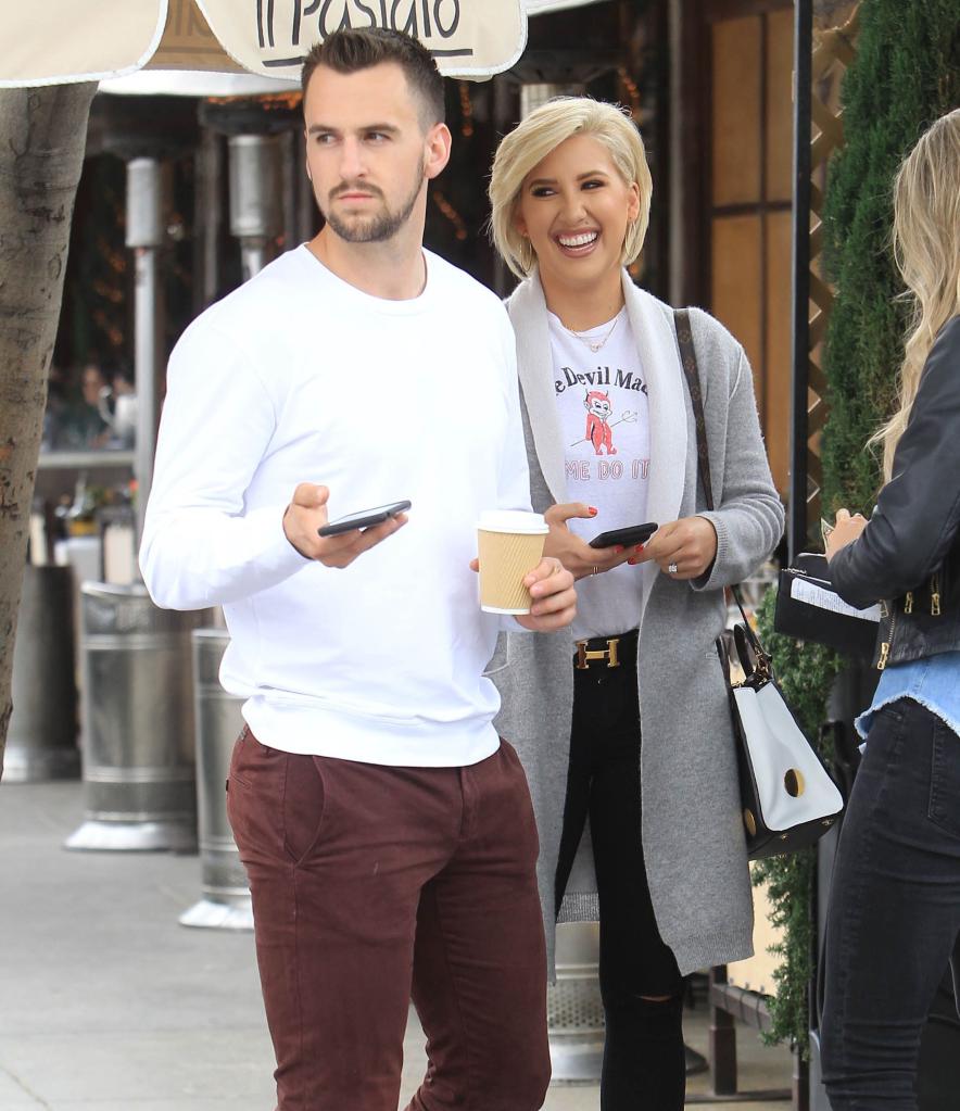 Savannah Chrisley and Nic Kerdiles in May 2019 in Los Angeles.